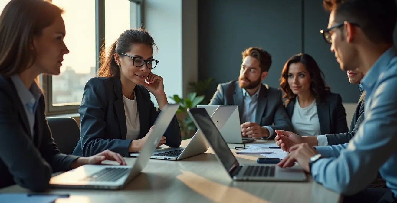 Mitarbeiter verschiedener Abteilungen testen Geschäftsprozesse nach simulierter Wiederherstellung