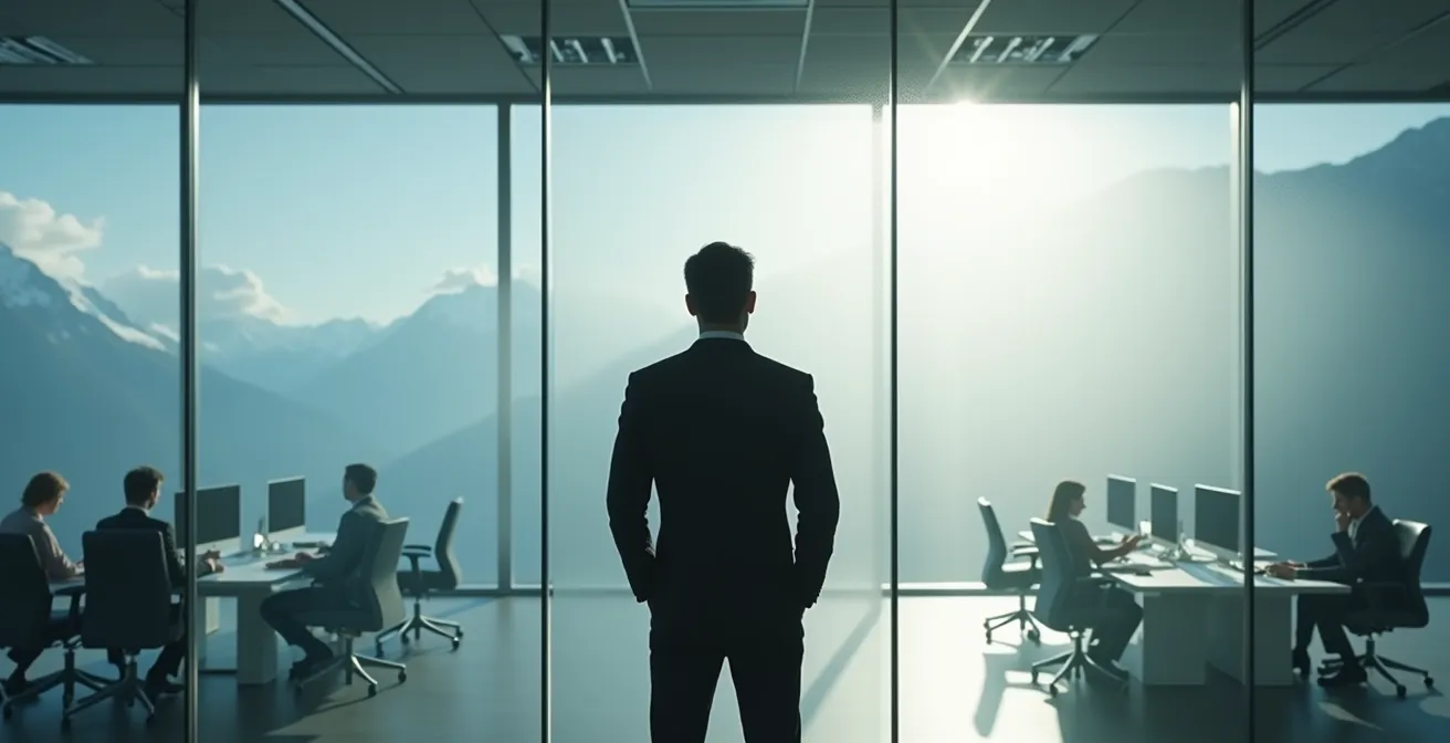 Balance zwischen Datenschutz und Sicherheitskontrolle visualisiert