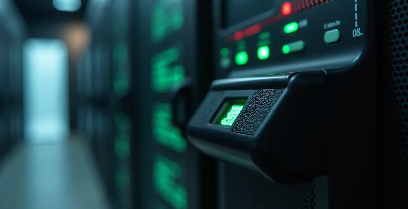 Dashboard zur Echtzeitüberwachung von Zutritts- und IT-Aktivitäten in einem Schweizer Unternehmen