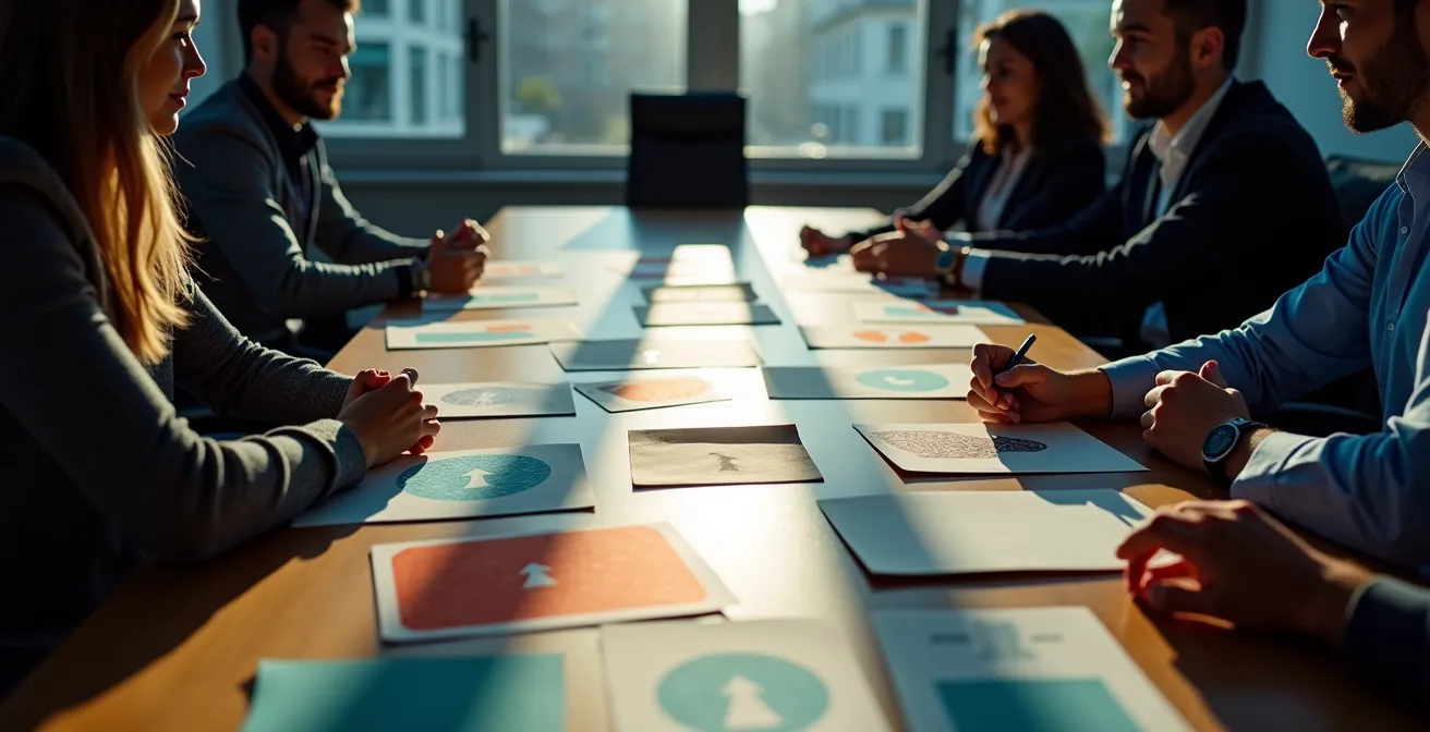 Mitarbeiter folgen einer episodischen Sicherheits-Story auf verschiedenen Geräten