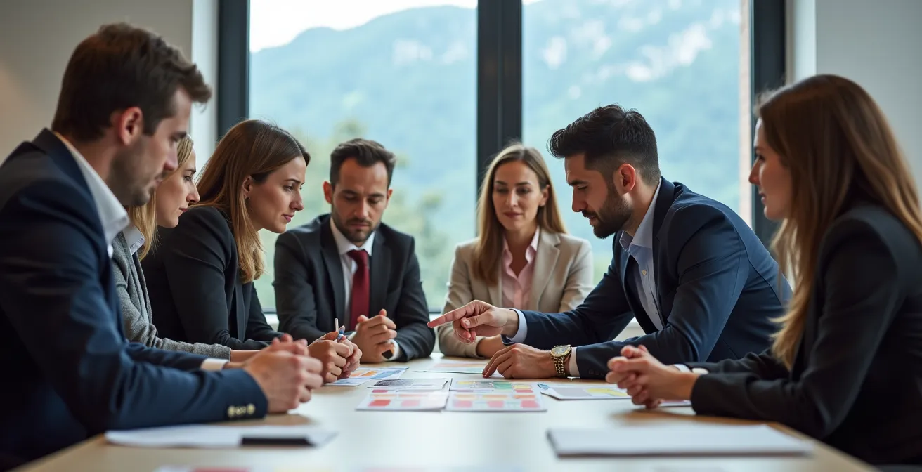 Realistische Krisenstabsübung in der Schweiz, die den Ausfall der Geschäftsleitung simuliert