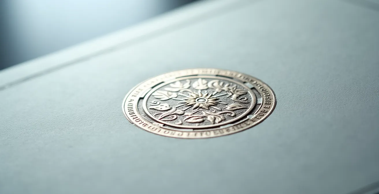 Detailaufnahme von Schweizer Datenschutzdokumenten