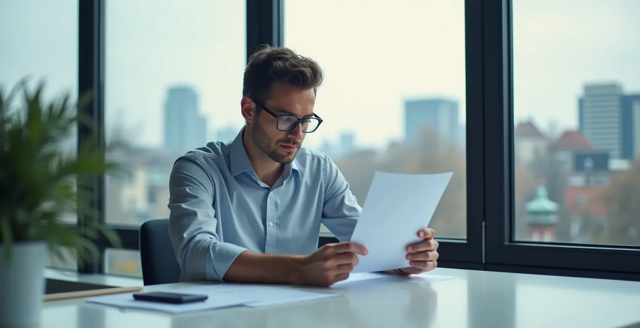 Schweizer KMU-Büro mit modernem Sicherheitsmanagementsystem